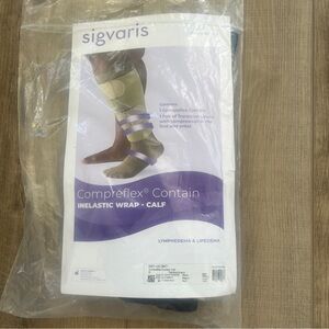 NEW SIGVARIS Compreflex Contain
Inelastic Wrap - Calf - Black SIZE S TALL